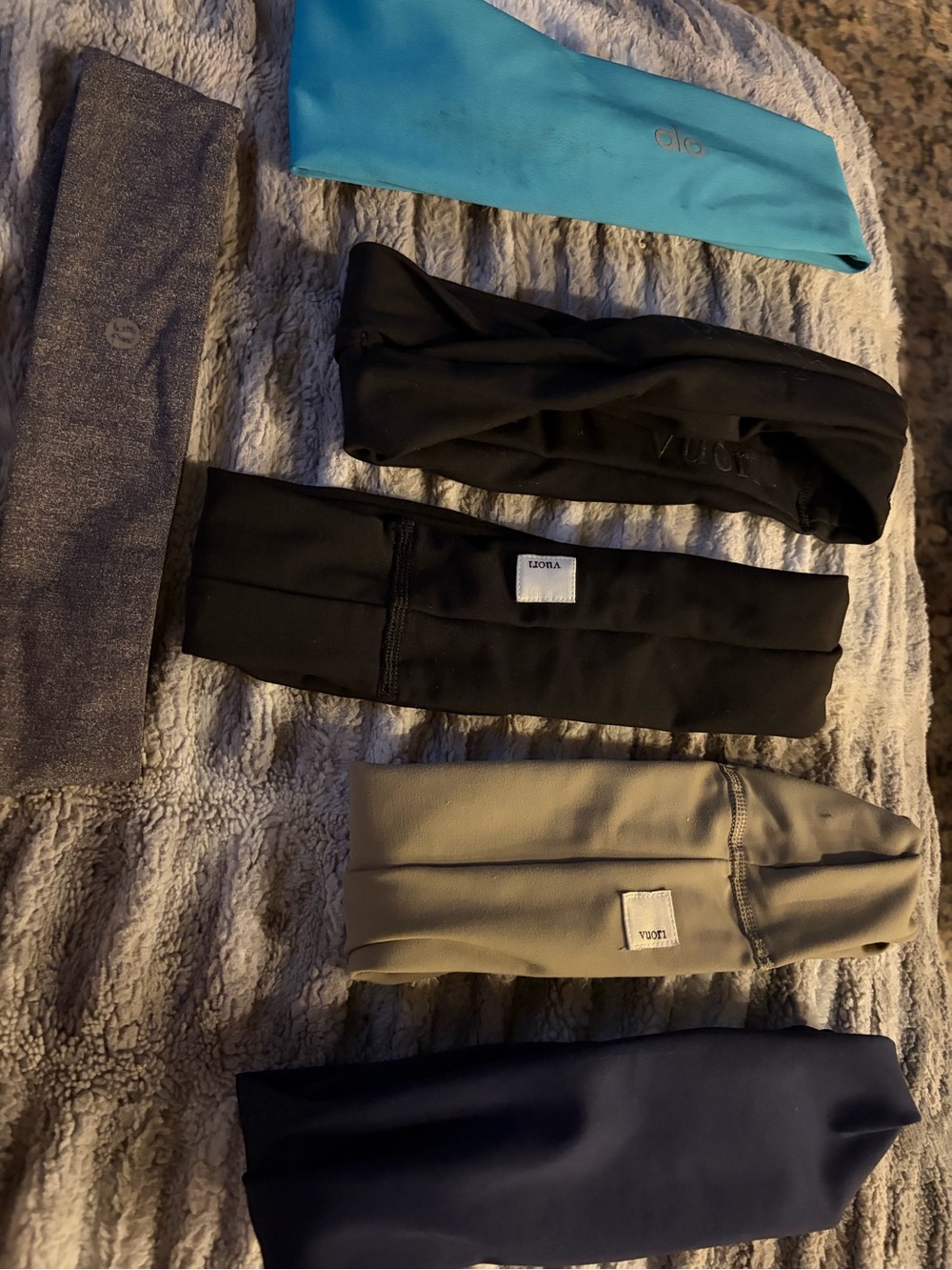 Vuori, ALO YOGA, Lululemon Stretch Headbands - Multipack Set of 6